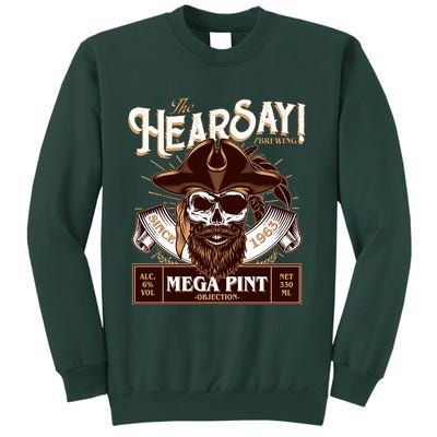 The Hearsay Brewing Mega Pint Objection Sweatshirt