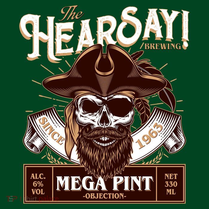 The Hearsay Brewing Mega Pint Objection Sweatshirt