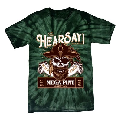 The Hearsay Brewing Mega Pint Objection Tie-Dye T-Shirt