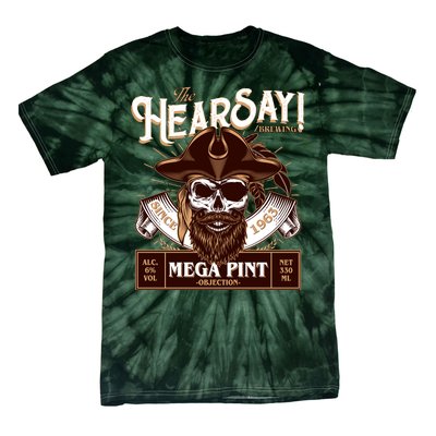 The Hearsay Brewing Mega Pint Objection Tie-Dye T-Shirt