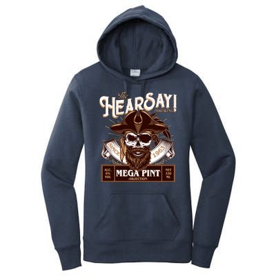 The Hearsay Brewing Mega Pint Objection Women's Pullover Hoodie