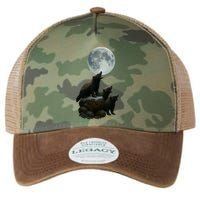Three Honey Badgers Moon Legacy Tie Dye Trucker Hat