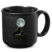 Three Honey Badgers Moon 15oz Campfire Ceramic Mug