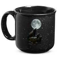 Three Honey Badgers Moon 15oz Campfire Ceramic Mug