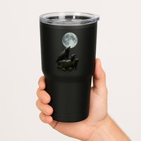 Three Honey Badgers Moon Tumbler