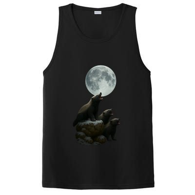 Three Honey Badgers Moon PosiCharge Competitor Tank