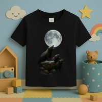 Three Honey Badgers Moon Toddler T-Shirt