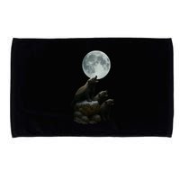 Three Honey Badgers Moon Microfiber Hand Towel