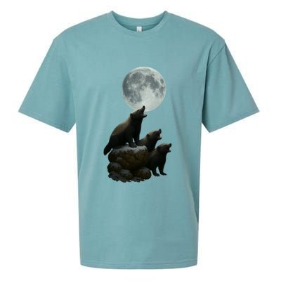 Three Honey Badgers Moon Sueded Cloud Jersey T-Shirt
