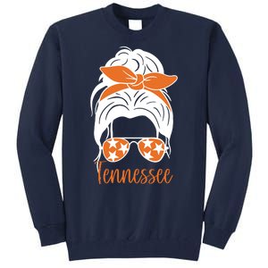 Tennessee Hair Bun Cute Tall Sweatshirt