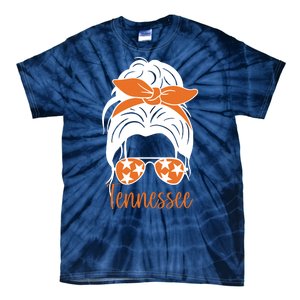 Tennessee Hair Bun Cute Tie-Dye T-Shirt