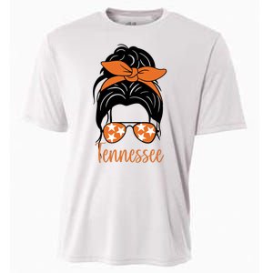 Tennessee Hair Bun Cute Cooling Performance Crew T-Shirt