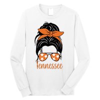 Tennessee Hair Bun Cute Long Sleeve Shirt