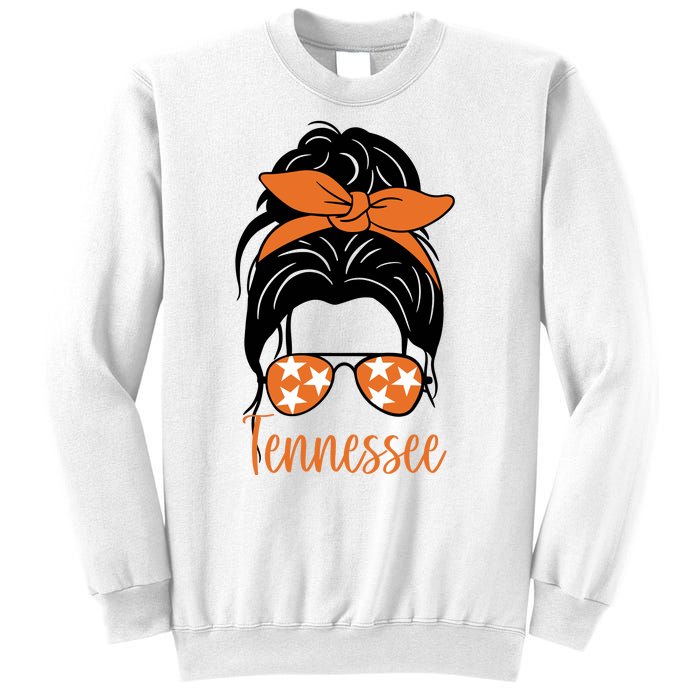 Tennessee Hair Bun Cute Sweatshirt