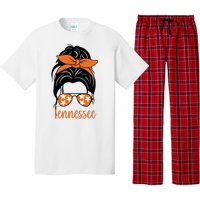 Tennessee Hair Bun Cute Pajama Set