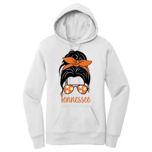 Tennessee Hair Bun Cute Women's Pullover Hoodie