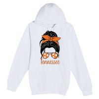 Tennessee Hair Bun Cute Premium Pullover Hoodie