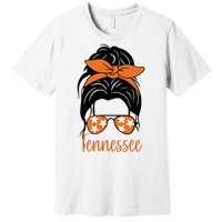 Tennessee Hair Bun Cute Premium T-Shirt