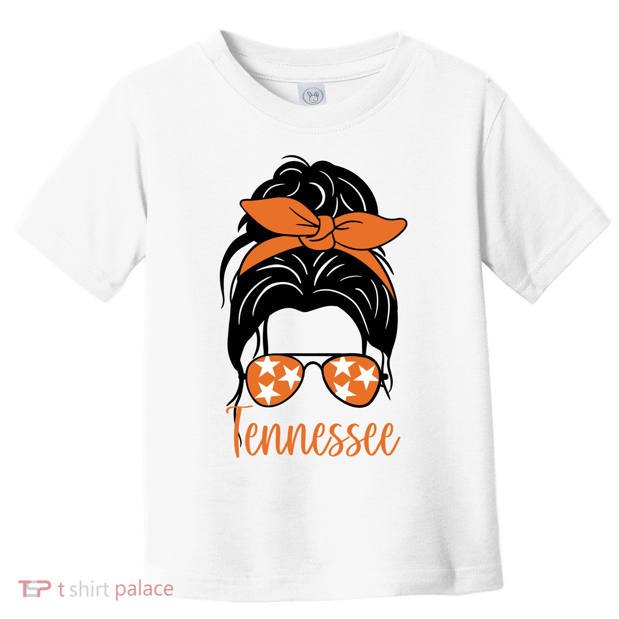 Tennessee Hair Bun Cute Toddler T-Shirt