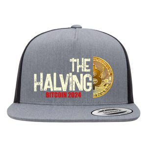 The Halving Bitcoin 2024 Flat Bill Trucker Hat