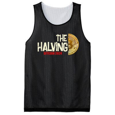 The Halving Bitcoin 2024 Mesh Reversible Basketball Jersey Tank