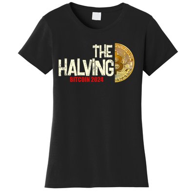 The Halving Bitcoin 2024 Women's T-Shirt