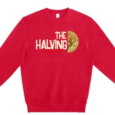 The Halving Bitcoin 2024 Premium Crewneck Sweatshirt