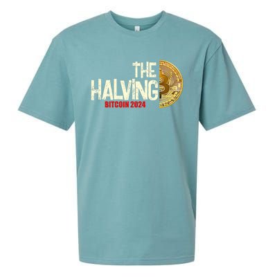 The Halving Bitcoin 2024 Sueded Cloud Jersey T-Shirt