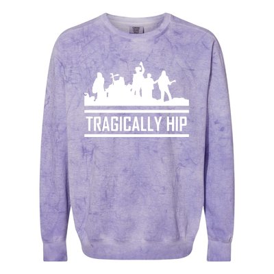 Tragically Hip Band Colorblast Crewneck Sweatshirt