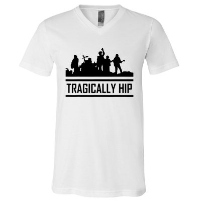 Tragically Hip Band V-Neck T-Shirt