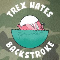Trex Hates Backstroke Legacy Tie Dye Trucker Hat