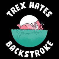 Trex Hates Backstroke Daily Commute Backpack