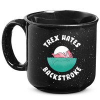Trex Hates Backstroke 15oz Campfire Ceramic Mug