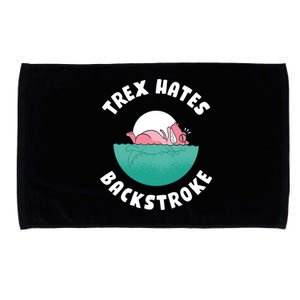 Trex Hates Backstroke Microfiber Hand Towel