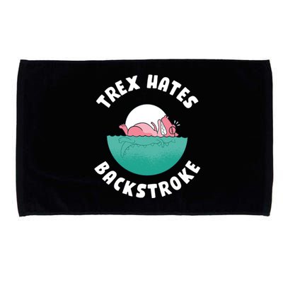 Trex Hates Backstroke Microfiber Hand Towel