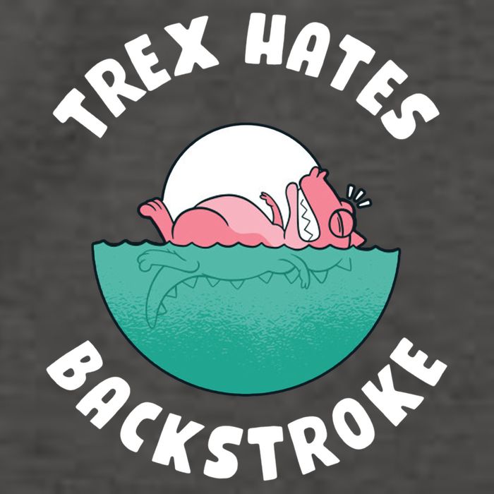 Trex Hates Backstroke Vector Backpack