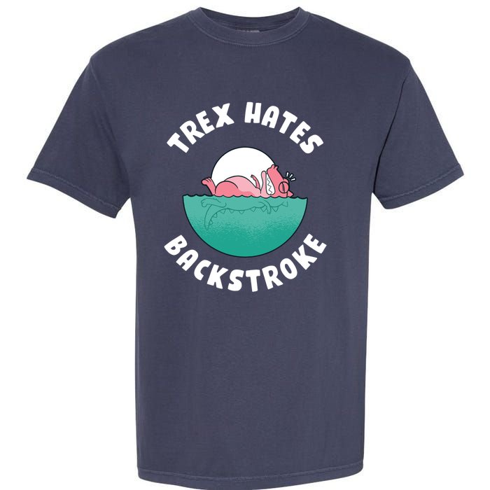 Trex Hates Backstroke Garment-Dyed Heavyweight T-Shirt