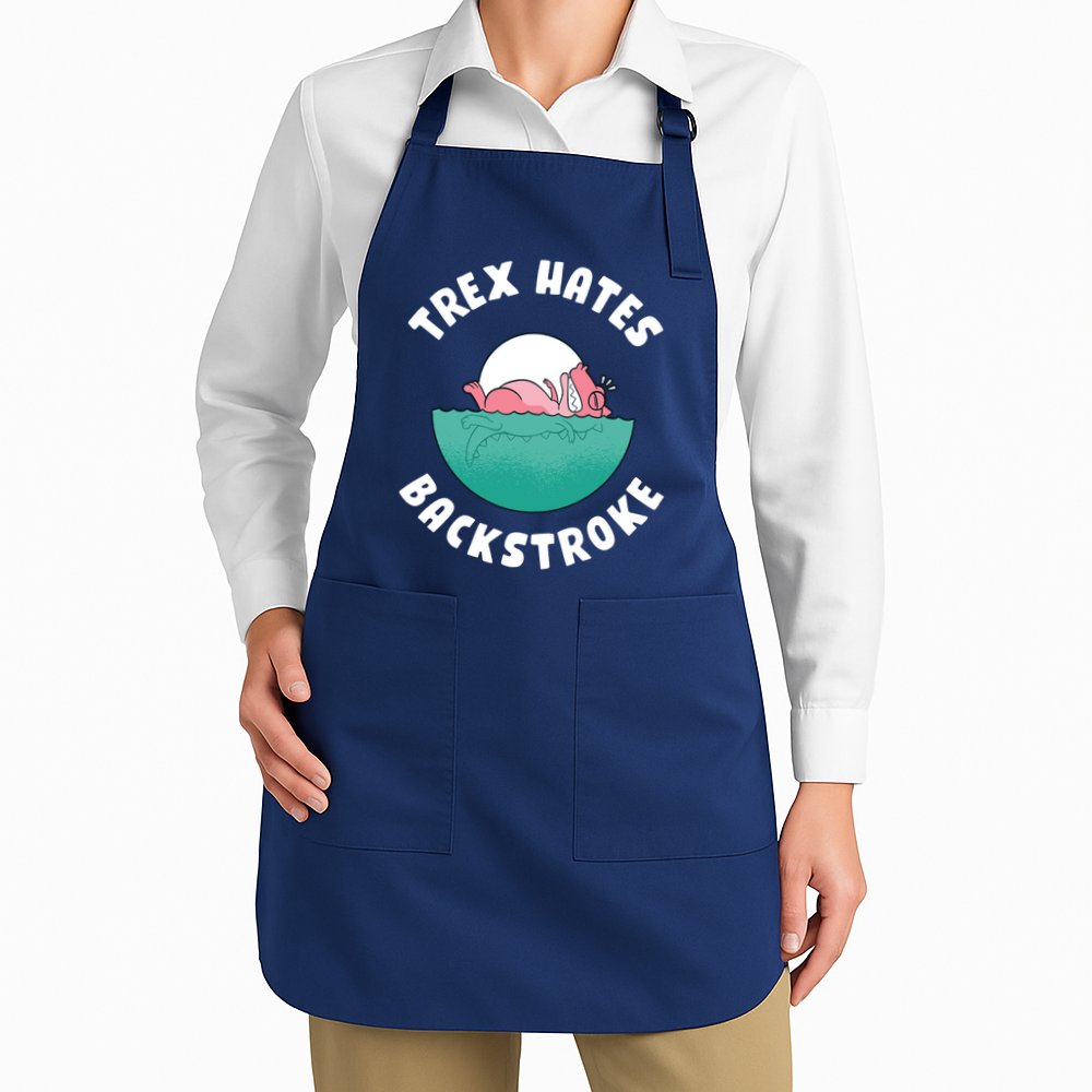 Trex Hates Backstroke Apron