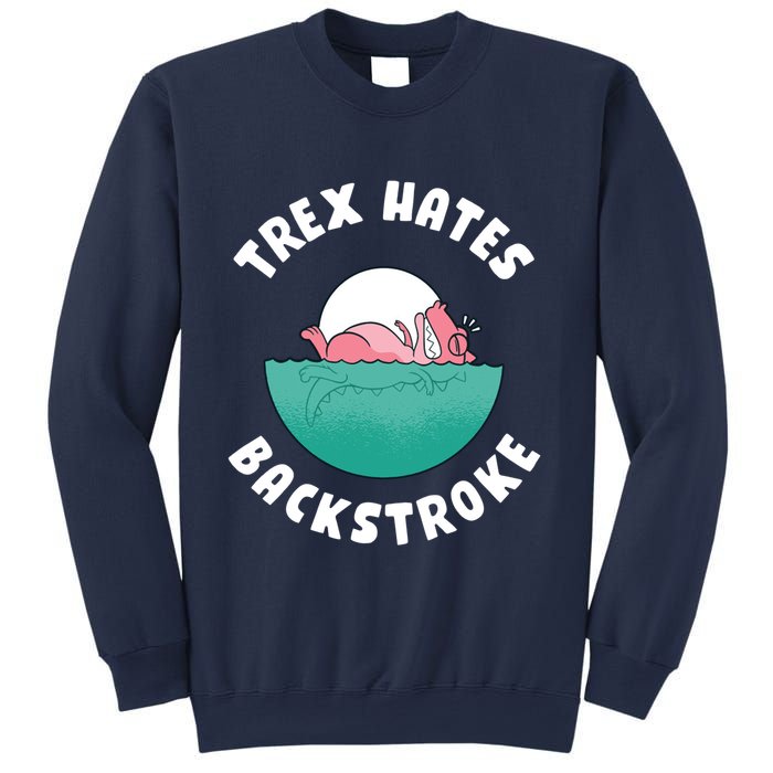 Trex Hates Backstroke Sweatshirt