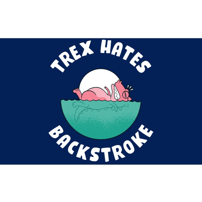 Trex Hates Backstroke Bumper Sticker