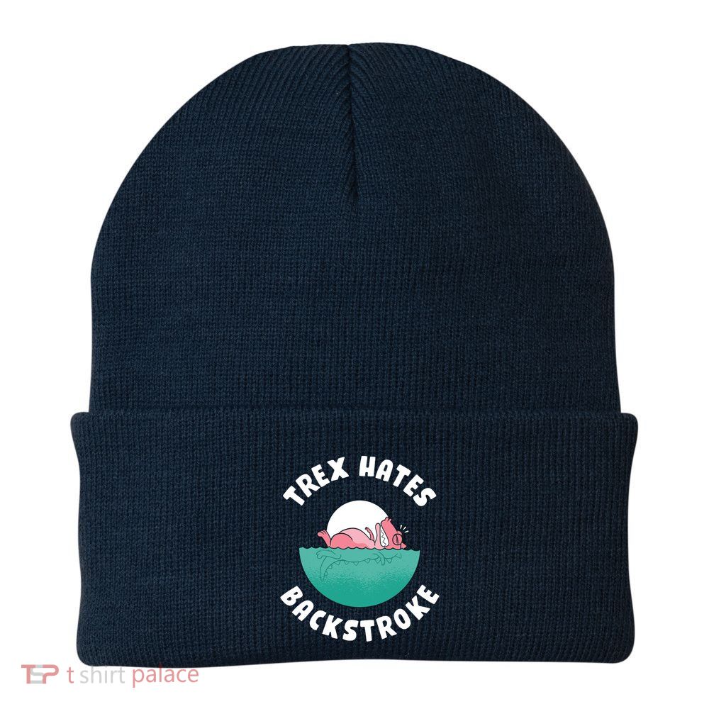 Trex Hates Backstroke Beanie