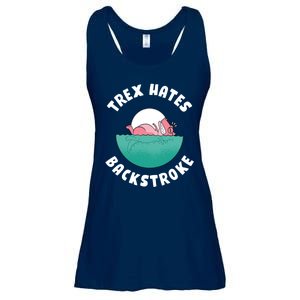 Trex Hates Backstroke Ladies Essential Flowy Tank