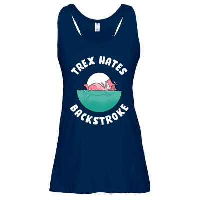 Trex Hates Backstroke Ladies Essential Flowy Tank