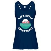 Trex Hates Backstroke Ladies Essential Flowy Tank