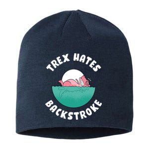 Trex Hates Backstroke Sustainable Beanie