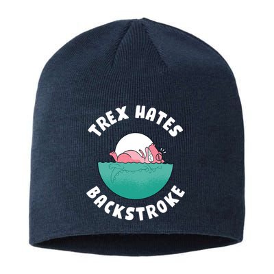 Trex Hates Backstroke Sustainable Beanie