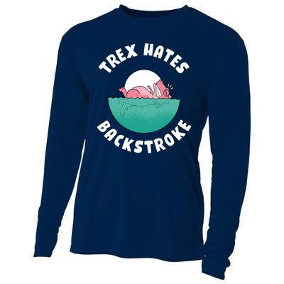 Trex Hates Backstroke Cooling Performance Long Sleeve Crew