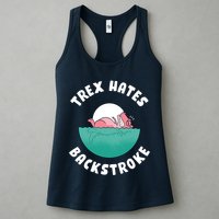 Trex Hates Backstroke Womens Tank Top