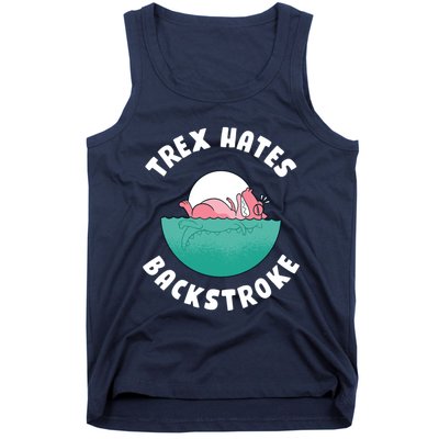 Trex Hates Backstroke Tank Top