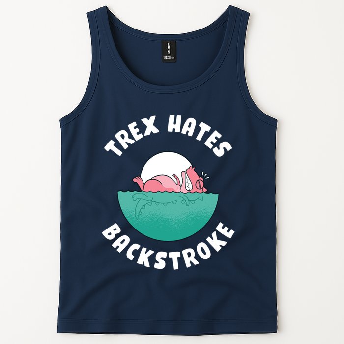 Trex Hates Backstroke Tank Top
